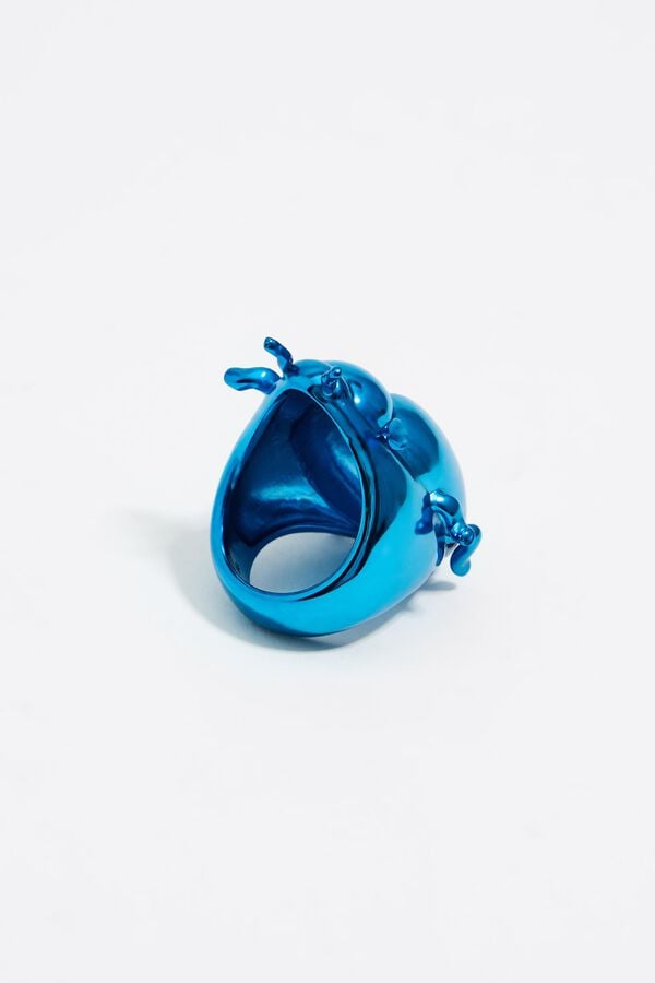 Bimba & Lola Ring Kever Blauw