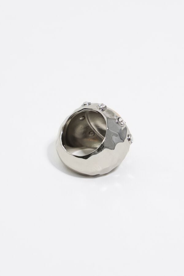 Bimba & Lola Ring Maan Goud- En Zilverkleurig