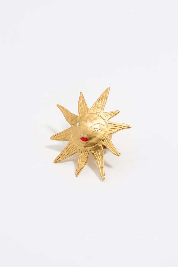 bimba & lola Ring zon goudkleurig