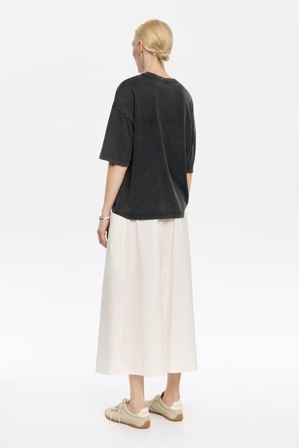 Bimba & Lola Rok A-lijn Midi Wit