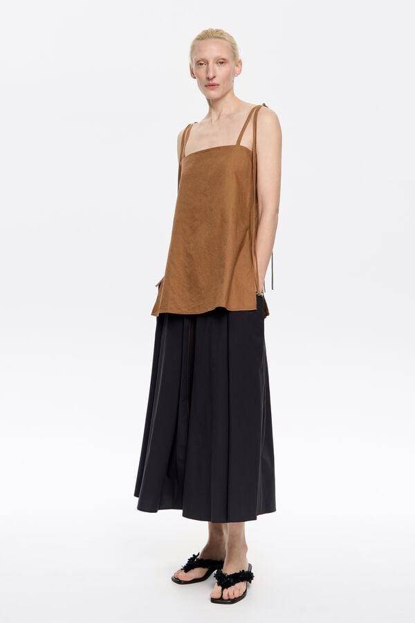 bimba & lola Rok A-lijn midi zwart