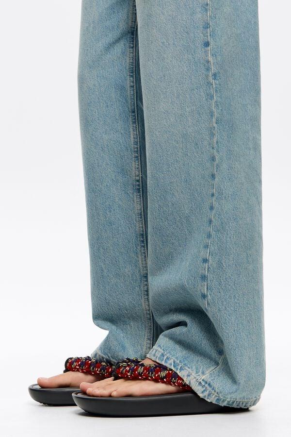 Bimba & Lola Sandaal Boot Touwtjes Veelkleurig