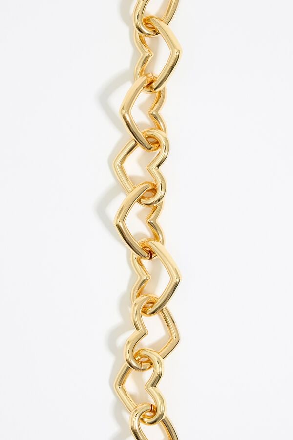 Bimba & Lola Schakeletting Goudkleurige Hartjes