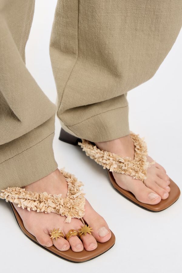 Bimba & Lola Set Drie Ringen Zon En Maan Goudkleurig