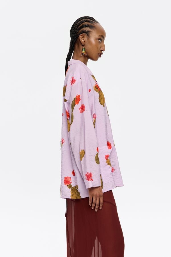Bimba & Lola Shirt Recht Cactus Roze