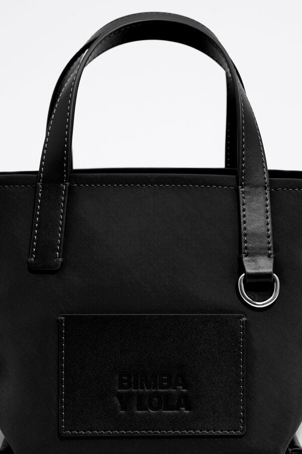 Bimba & Lola Shopper Mini Nylon Zwart