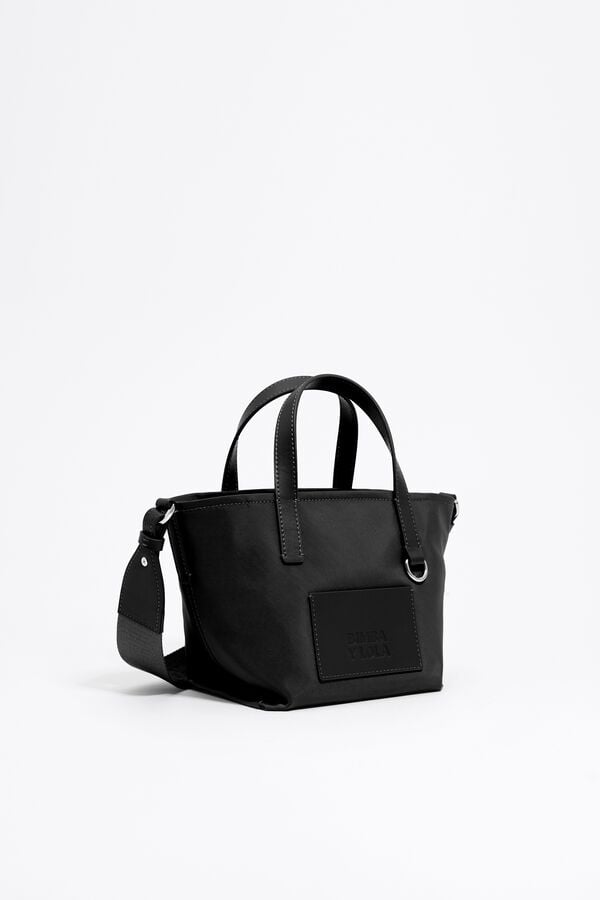 bimba & lola Shopper mini nylon zwart