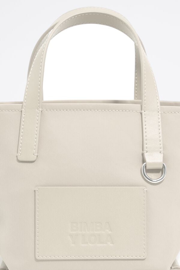 Bimba & Lola Shopper Mini Steenwit