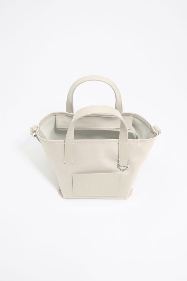 Bimba & Lola Shopper Mini Steenwit