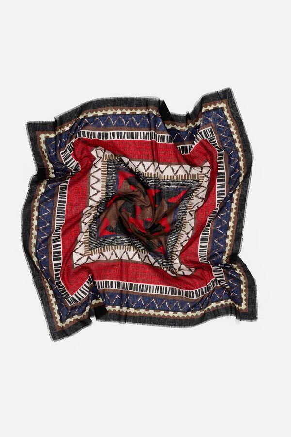 Bimba & Lola Sjaal Print Ikat