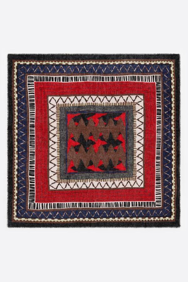 bimba & lola Sjaal print ikat