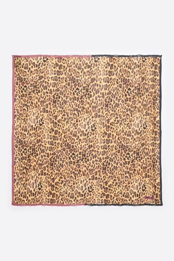 Bimba & Lola Sjaaltje Luipaard Naturel