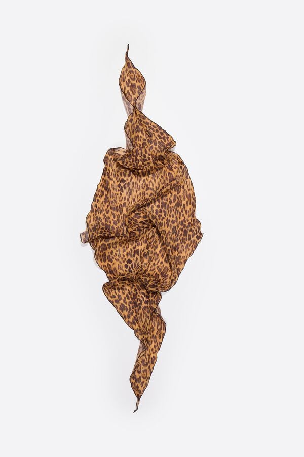 Bimba & Lola Sjaaltje Luipaard Naturel