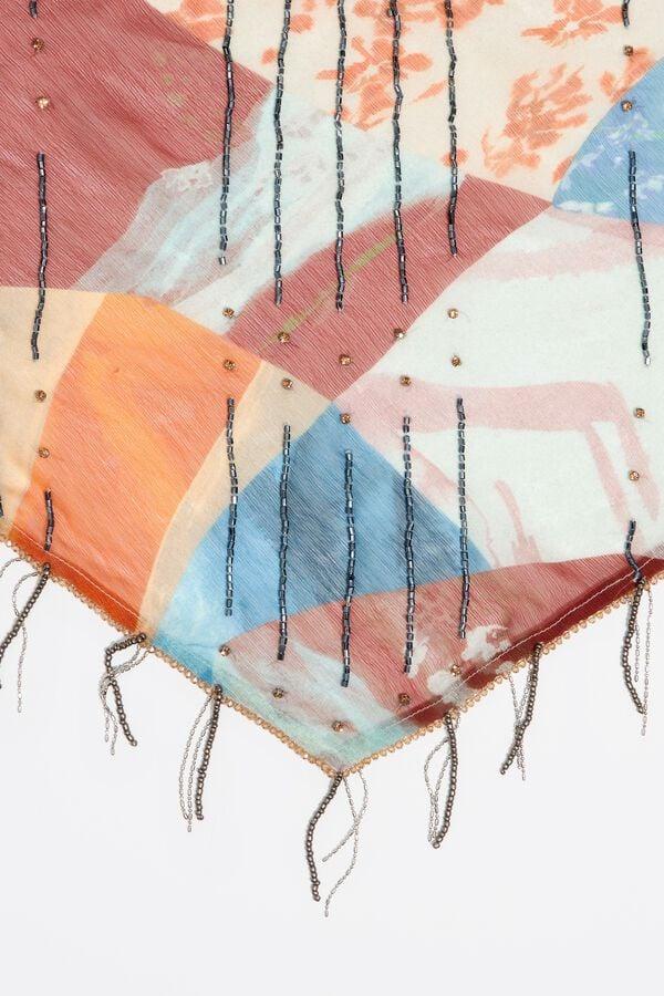 Bimba & Lola Sjaaltje Patchwork Oranje