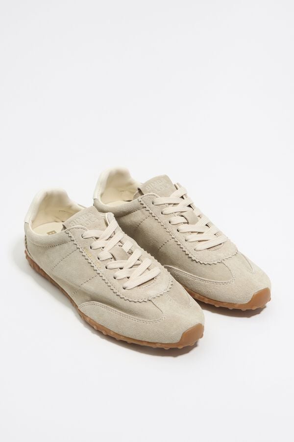 Bimba & Lola Sneaker Splitleer 13 29 Beige