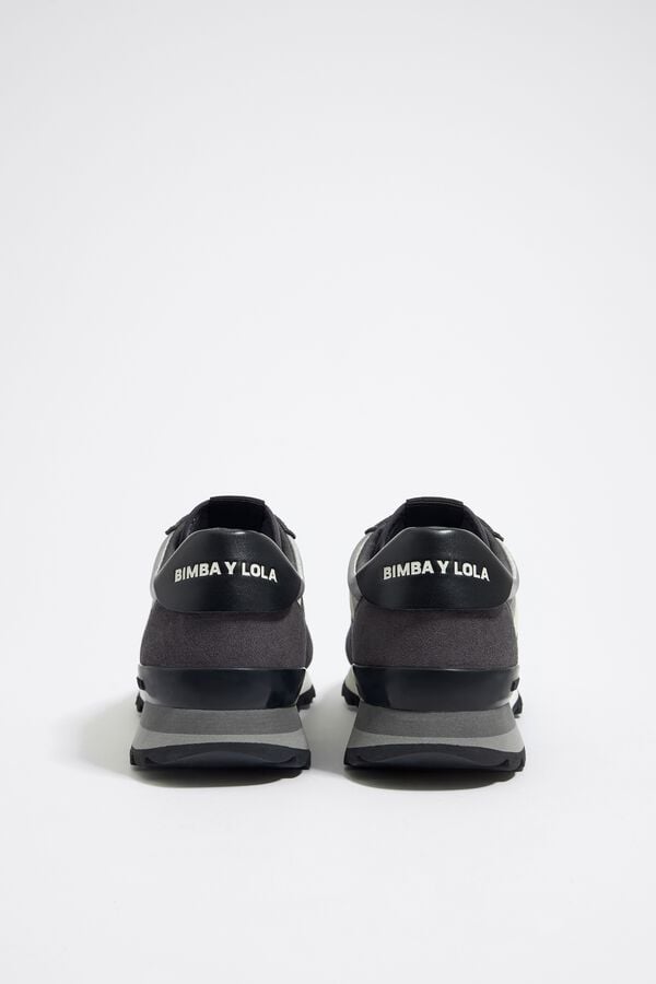 Bimba & Lola Sneakers Technisch 13 19 Donkerzilver