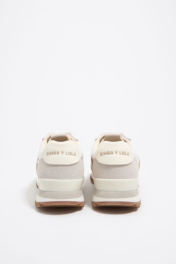 Bimba & Lola Sneakers Technisch 13 19 Ivoorwit