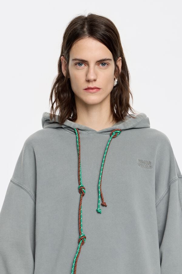 Bimba & Lola Sweatshirt Logo Poedergroen