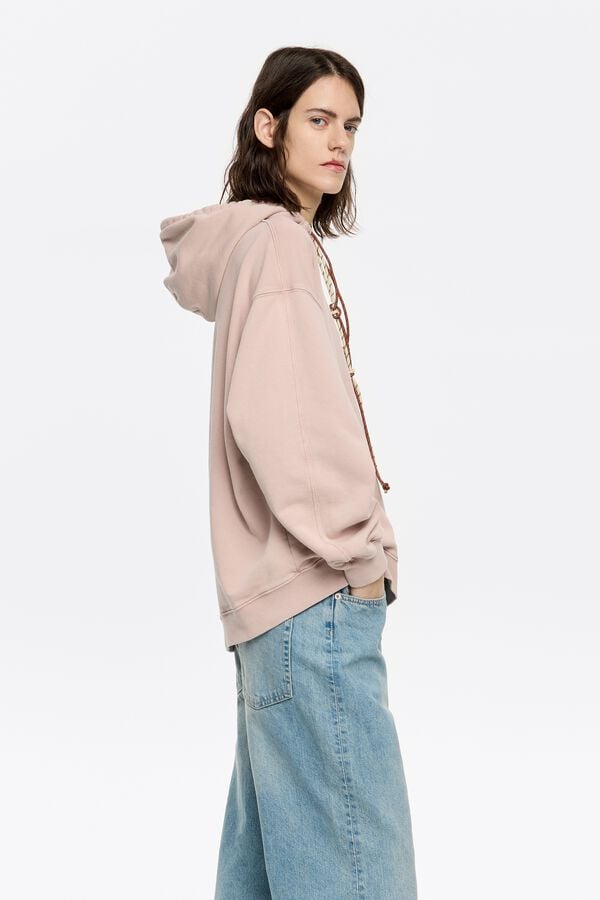 Bimba & Lola Sweatshirt Logo Poederroze