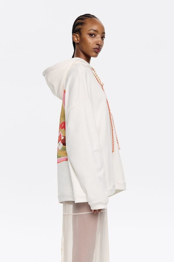 Bimba & Lola Sweatshirt Logo Wit