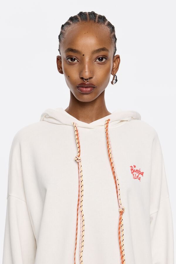 Bimba & Lola Sweatshirt Logo Wit