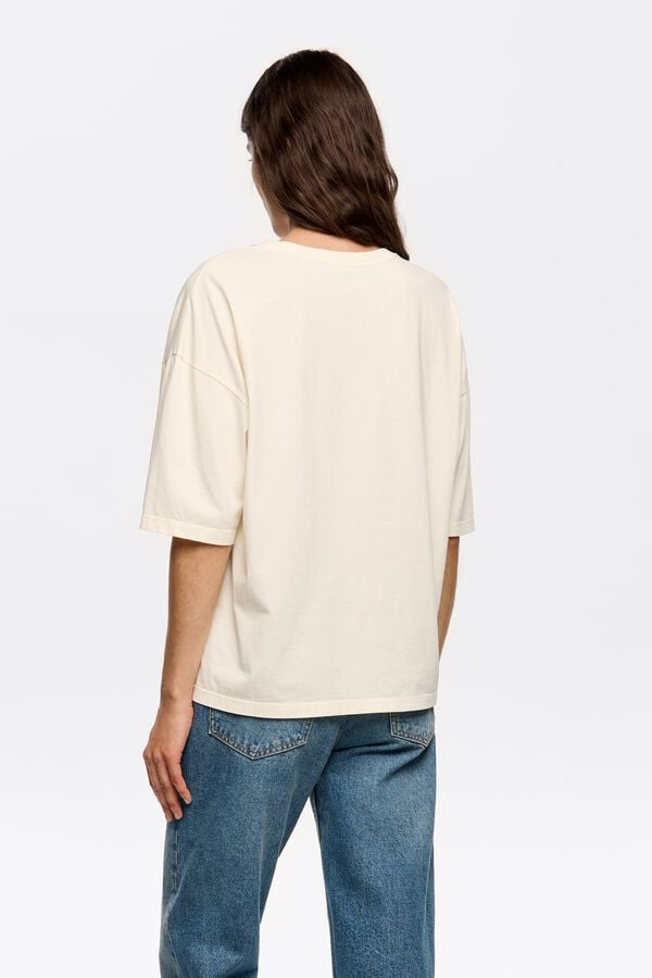 Bimba & Lola T-shirt Logo Witte