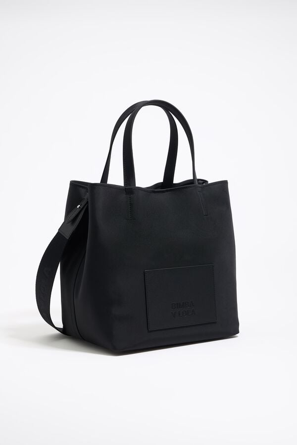 bimba & lola Tas Chihuahua groot nylon zwart