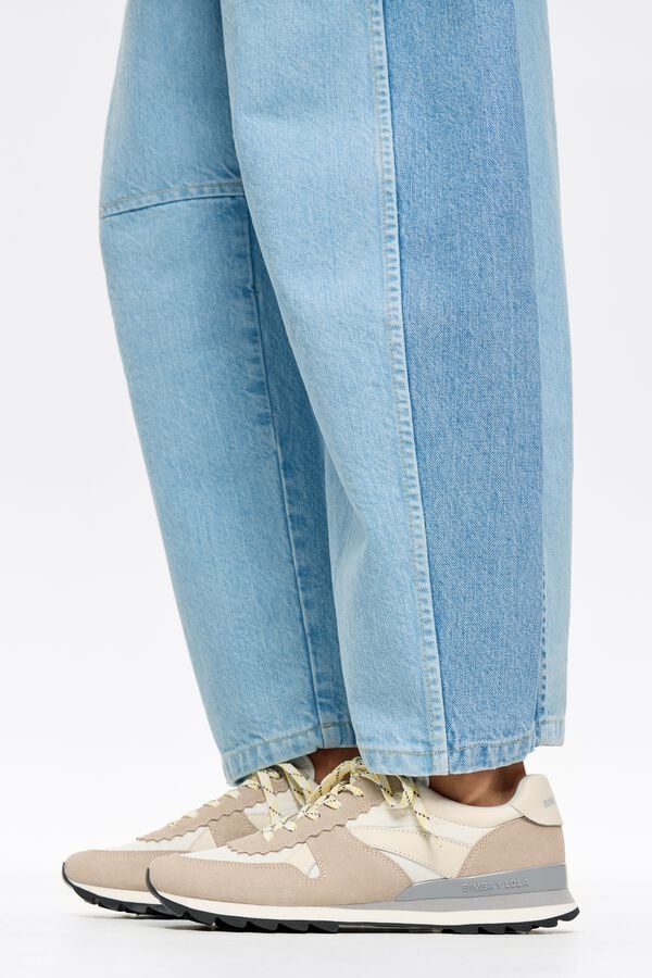 Bimba & Lola Technische Sneakers Beige