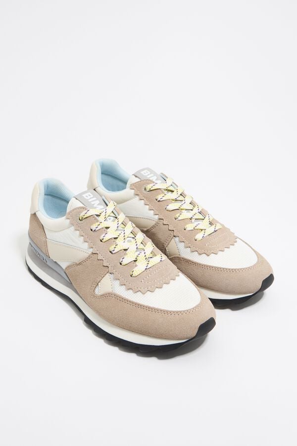 Bimba & Lola Technische Sneakers Beige