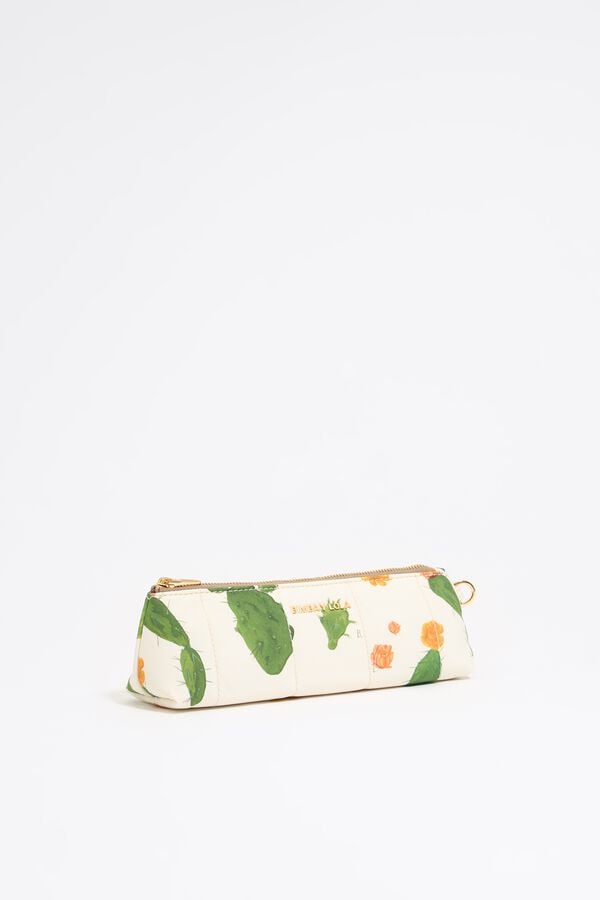 bimba & lola Toilettas etui nylon Cactus ivoorwit