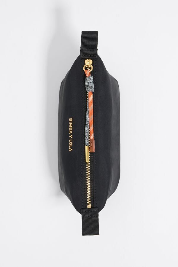 Bimba & Lola Toilettas Trapezium Klein Nylon Zwart