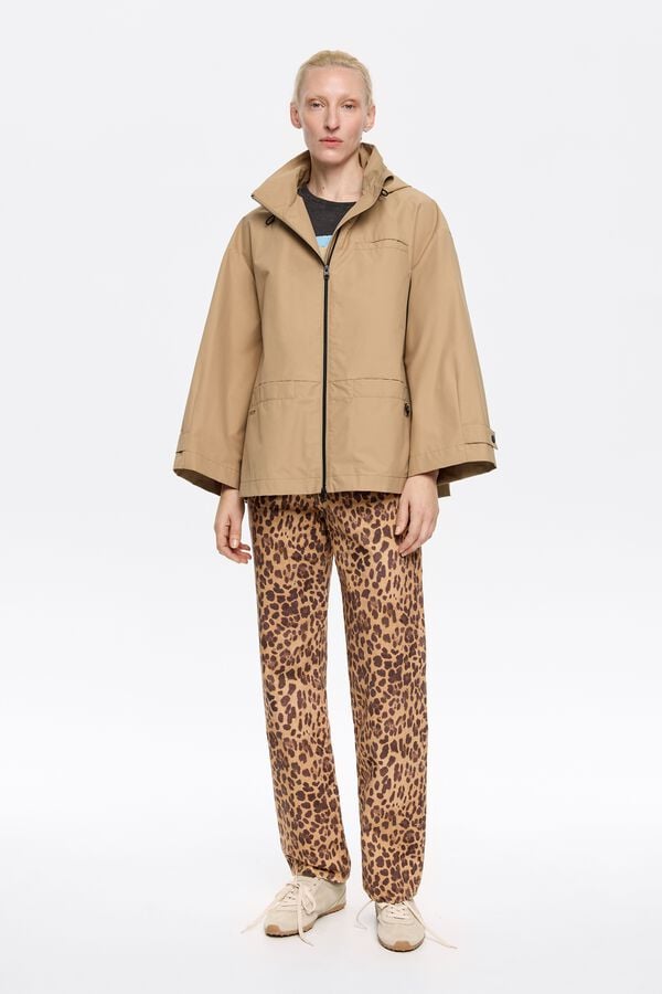 bimba & lola Trenchcoat A-lijn camel