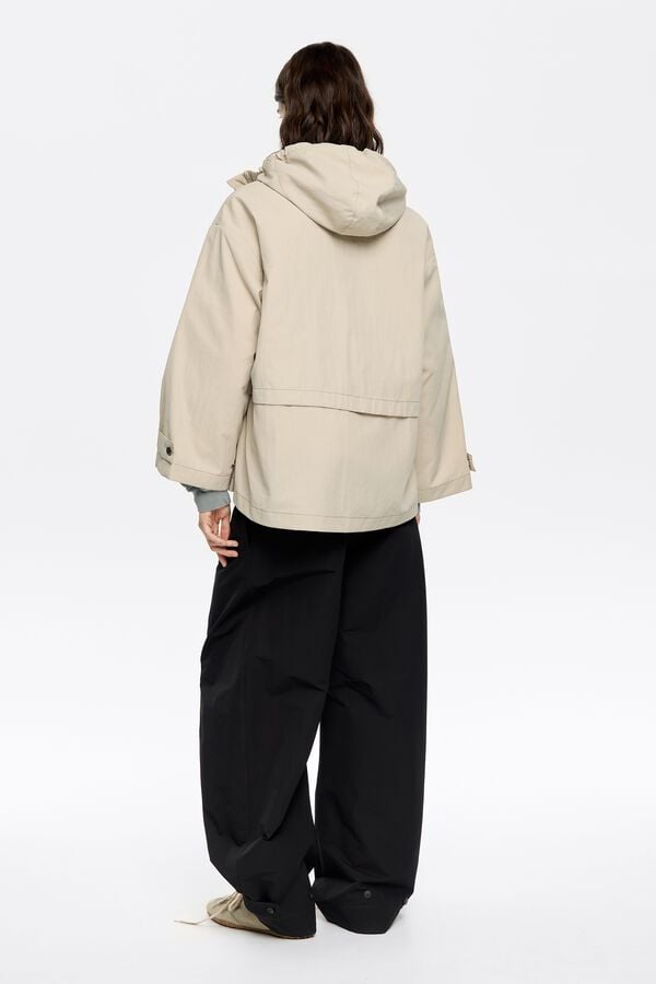 Bimba & Lola Trenchcoat A-lijn Licht Steen