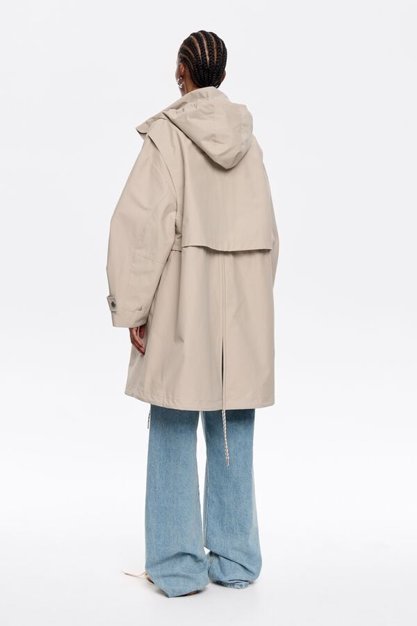 Bimba & Lola Trenchcoat A-lijn Steen