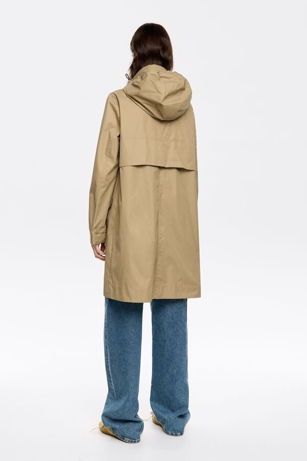 Bimba & Lola Trenchcoat Halflang Recht Camel