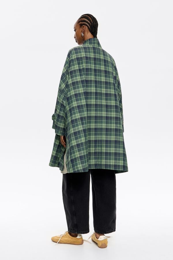 Bimba & Lola Trenchcoat Vest Ruiten Lichtgroen