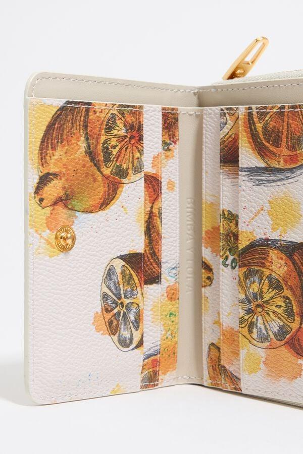 Bimba & Lola Pasjeshouder Kaviaarstructuur Lemons Ivoorwit