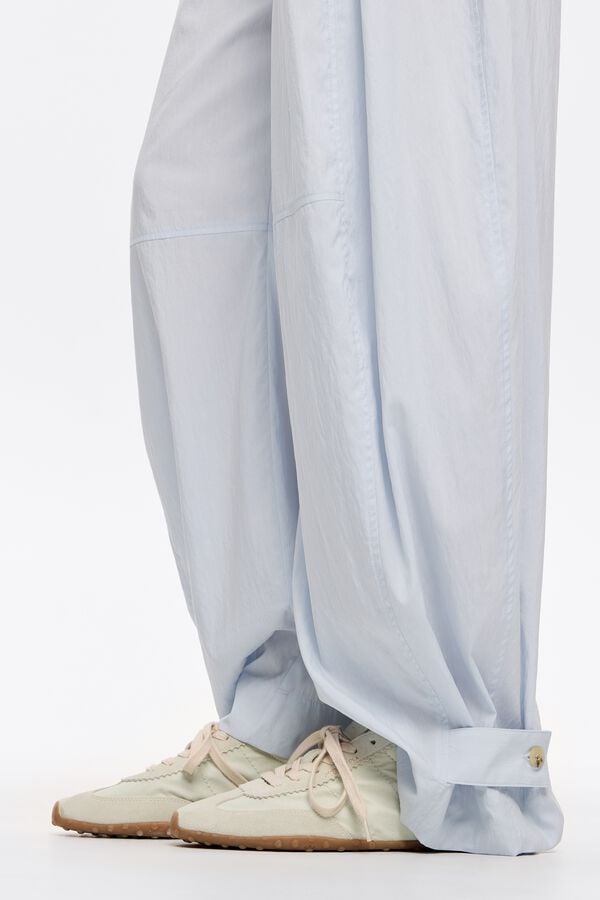 Bimba & Lola Sneaker Splitleer En Technisch 13 29 Aquamarijnblauw