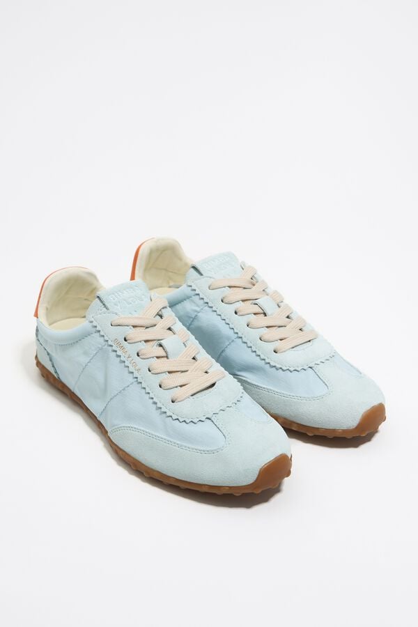 Bimba & Lola Sneaker Splitleer En Technisch 13 29 Blauw