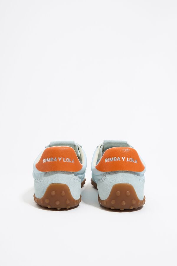 Bimba & Lola Sneaker Splitleer En Technisch 13 29 Blauw