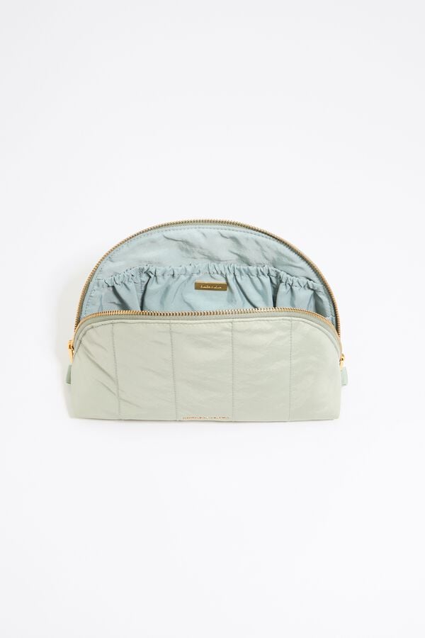 Bimba & Lola Toilettas Halvemaan Groot Nylon Zeegroen