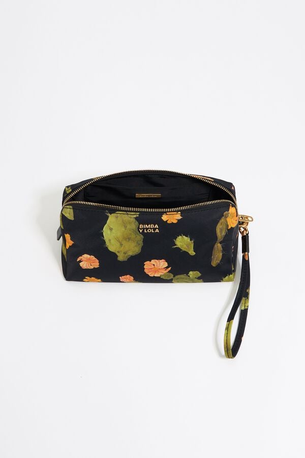 Bimba & Lola Toilettas Middelgroot Nylon Cactus Zwart