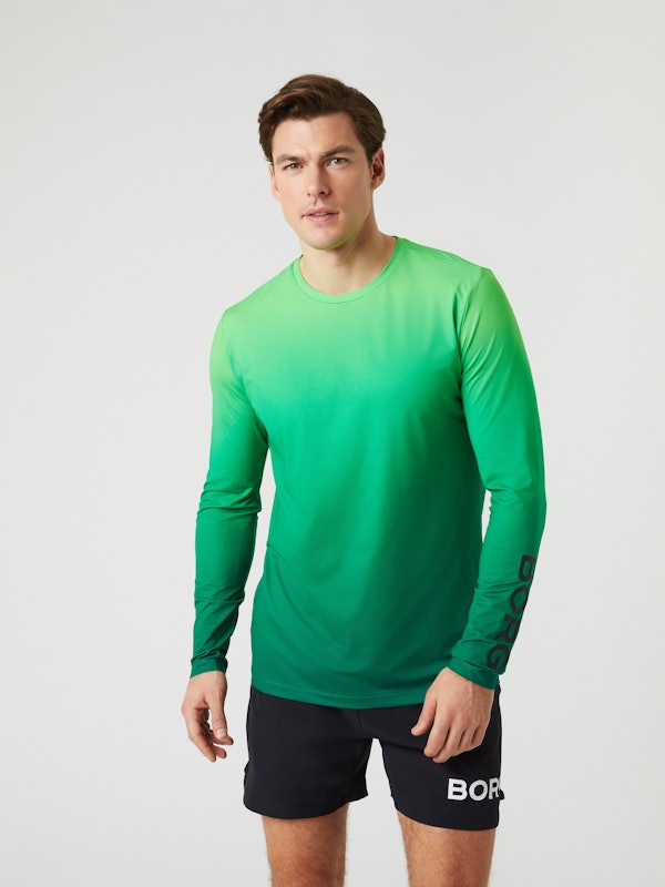 björn borg Borg Long Sleeve Print T-Shirt