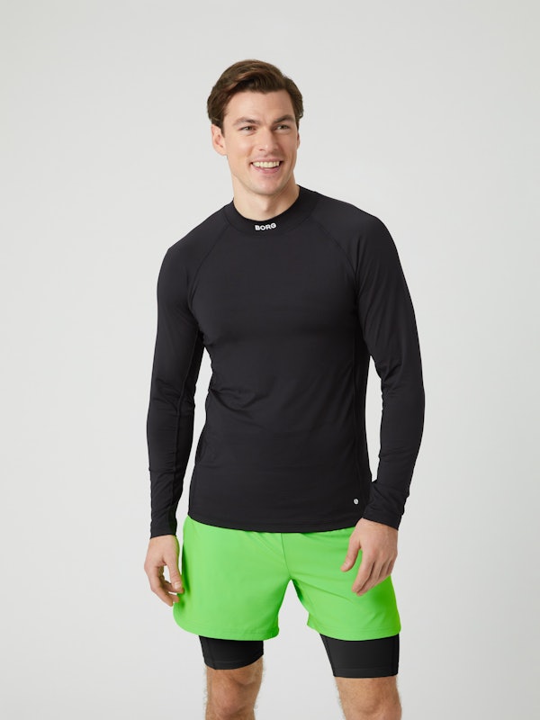 Björn Borg Borg Mock Neck Ls T-Shirt