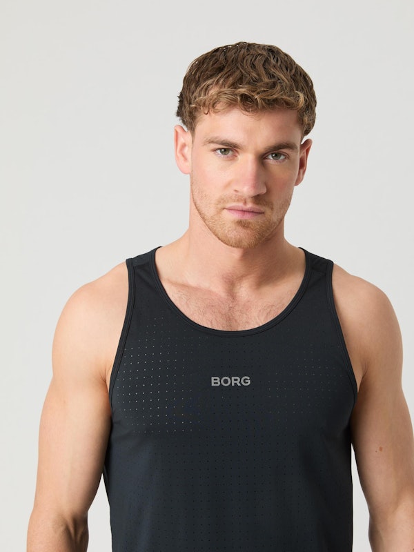 Björn Borg Borg Running Perforated Tank