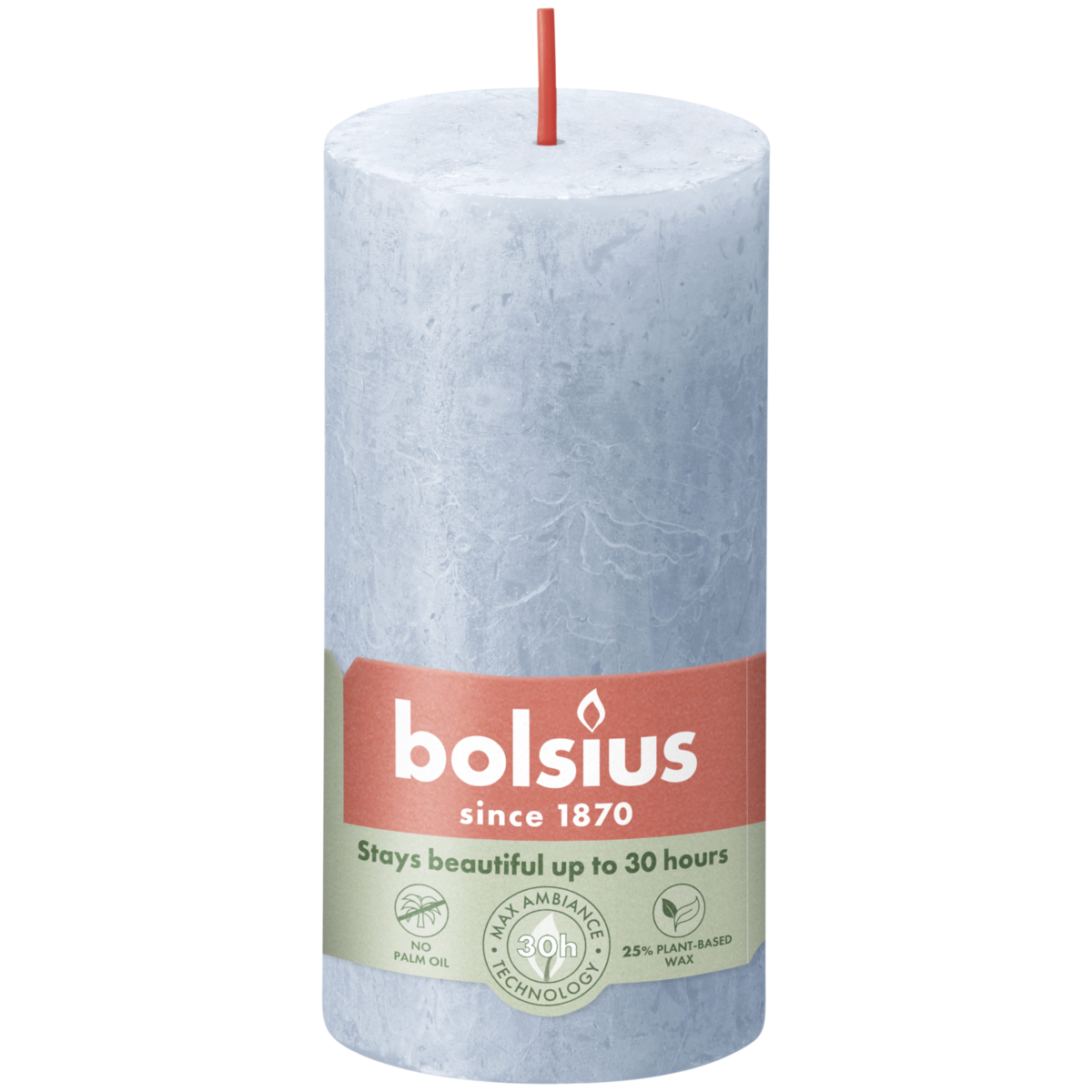 bolsius Bolsius - rustieke kaars - Winter Edition - blauw - 10 bij 5 cm bolsius Bolsius - rustieke kaars - Winter Edition - blauw - 10 bij 5 cm