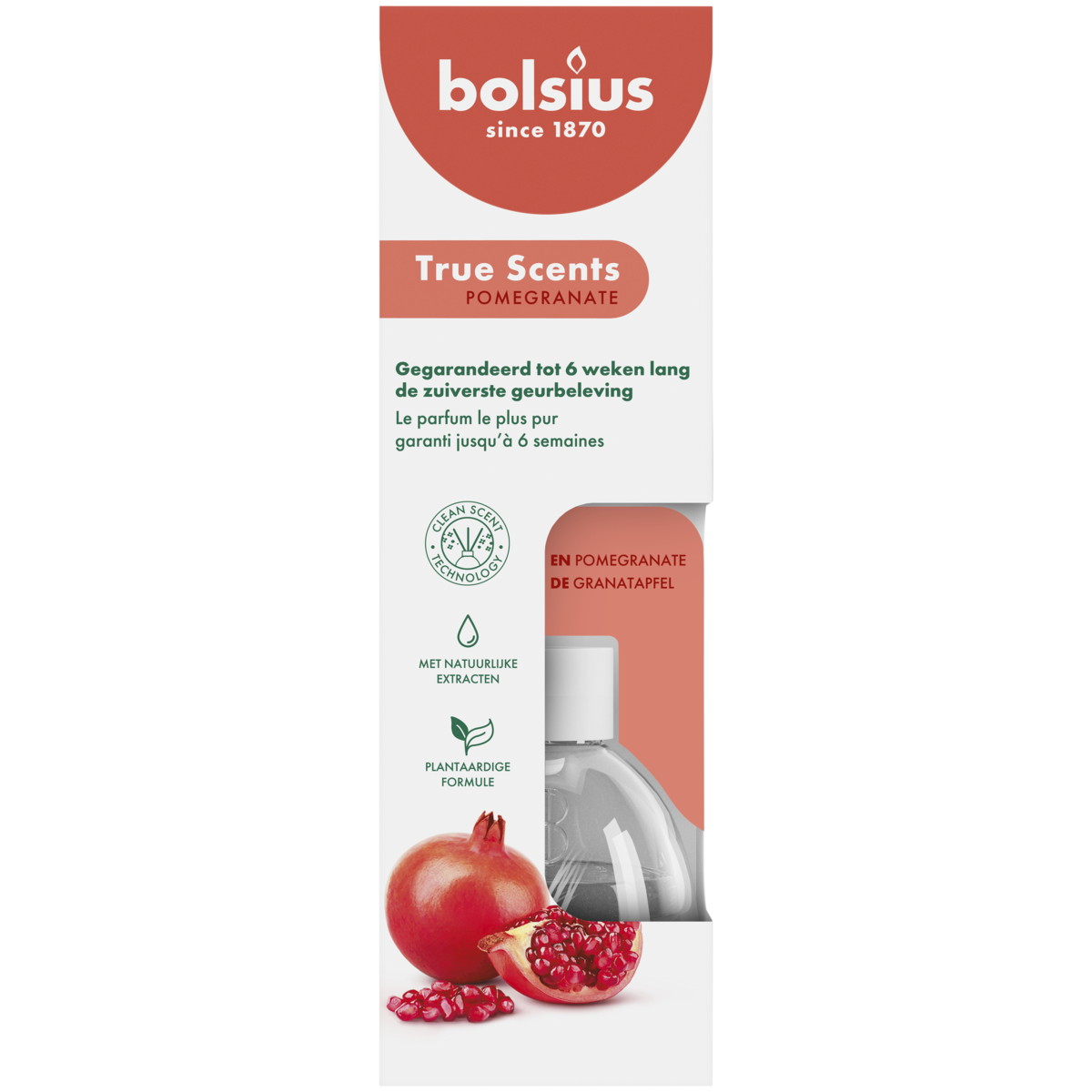 bolsius Bolsius True Scents - geurstokjes - Granaatappel - 60ml