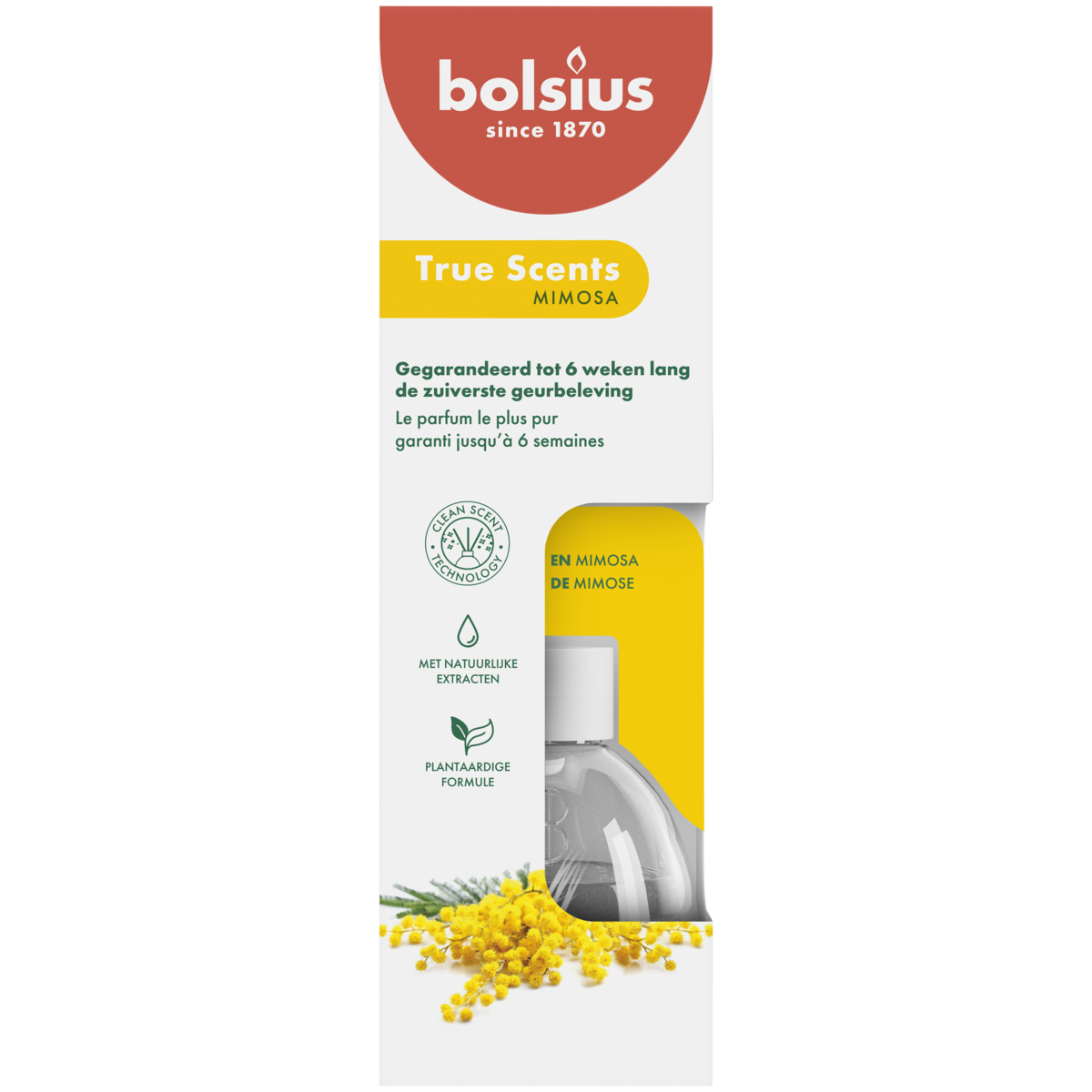 bolsius Bolsius True Scents - geurstokjes - Mimosa - 60ml bolsius Bolsius True Scents - geurstokjes - Mimosa - 60ml