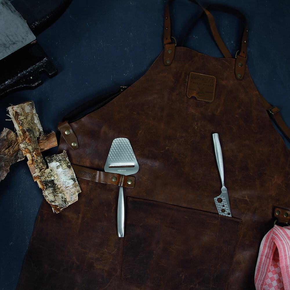 Boska Mr. Smith Keukenschort Bruin Cross-body Toevoegen Aan 'Mijn Wensenlijst'