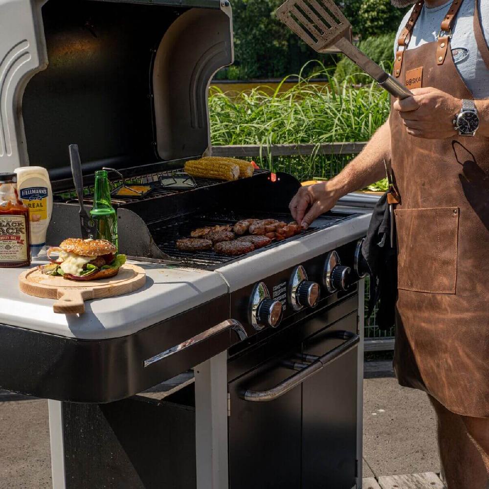 Boska Mr. Smith Keukenschort Bruin Cross-body Toevoegen Aan 'Mijn Wensenlijst'